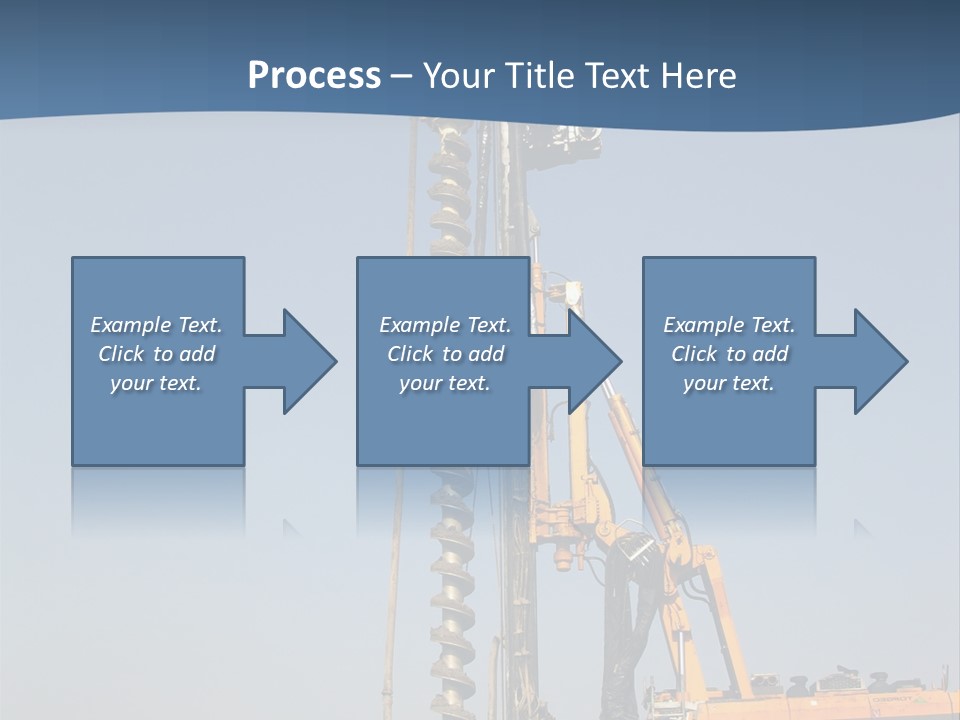 Shore Onshore Piles PowerPoint Template