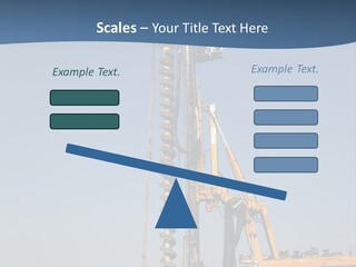 Shore Onshore Piles PowerPoint Template