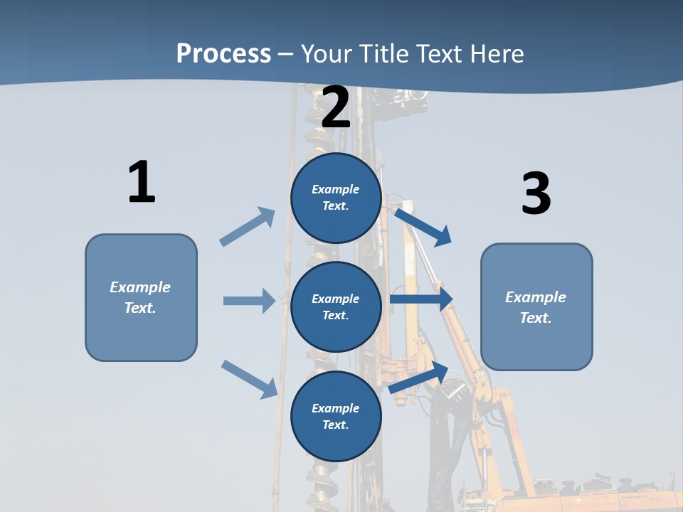 Shore Onshore Piles PowerPoint Template
