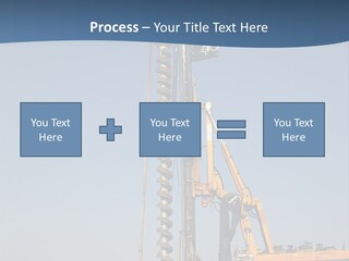 Shore Onshore Piles PowerPoint Template