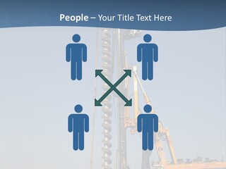 Shore Onshore Piles PowerPoint Template