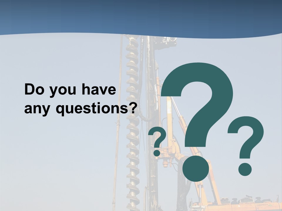 Shore Onshore Piles PowerPoint Template