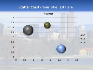 Landscape Skyline Colorado PowerPoint Template