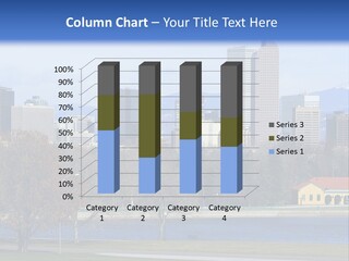 Landscape Skyline Colorado PowerPoint Template