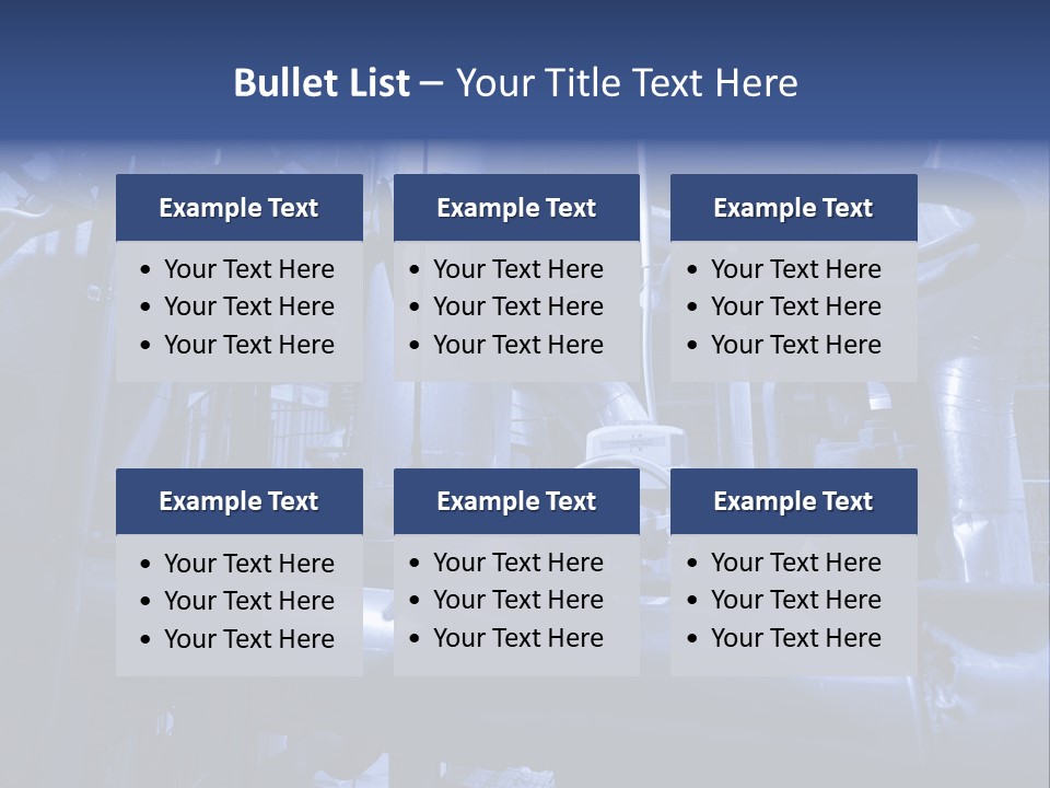 Engineering Power Production PowerPoint Template