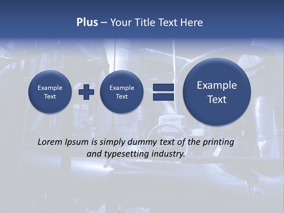 Engineering Power Production PowerPoint Template