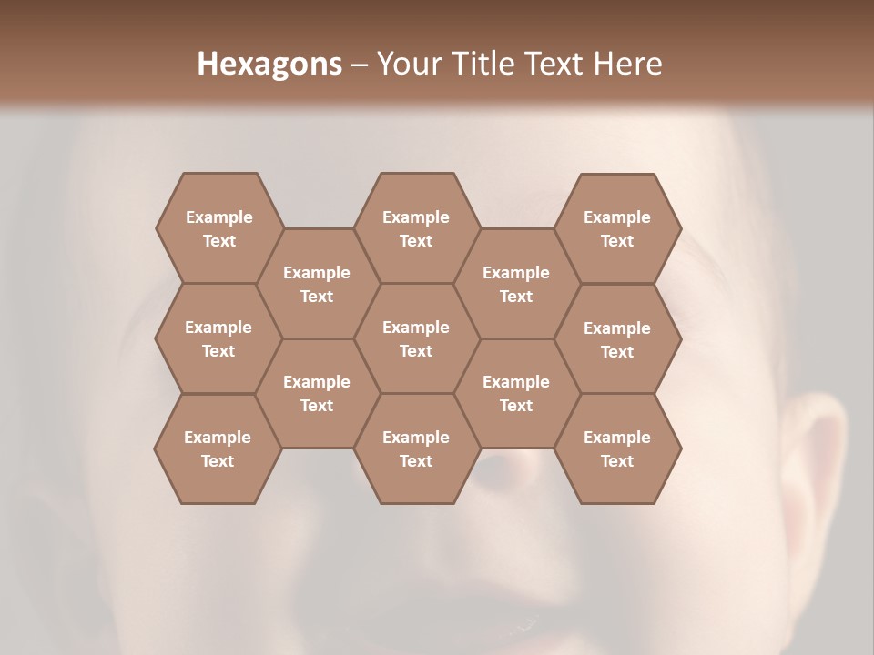 Face Positive Living PowerPoint Template