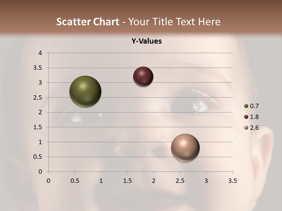 Face Positive Living PowerPoint Template