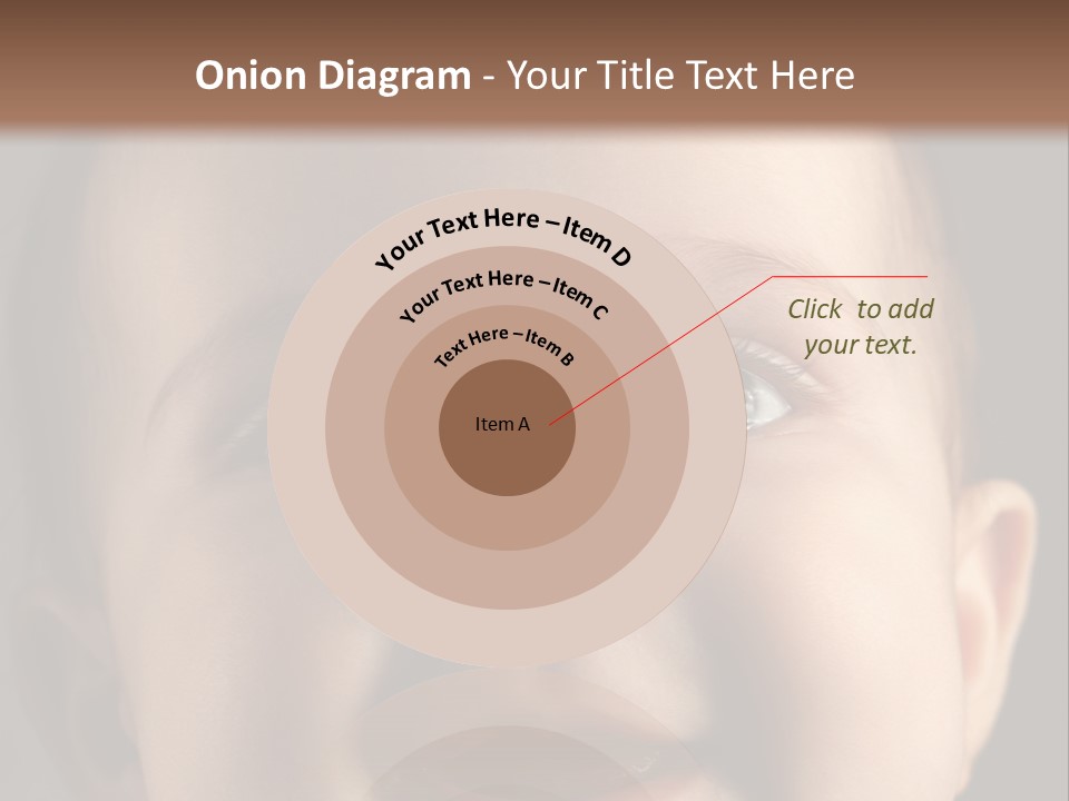 Face Positive Living PowerPoint Template