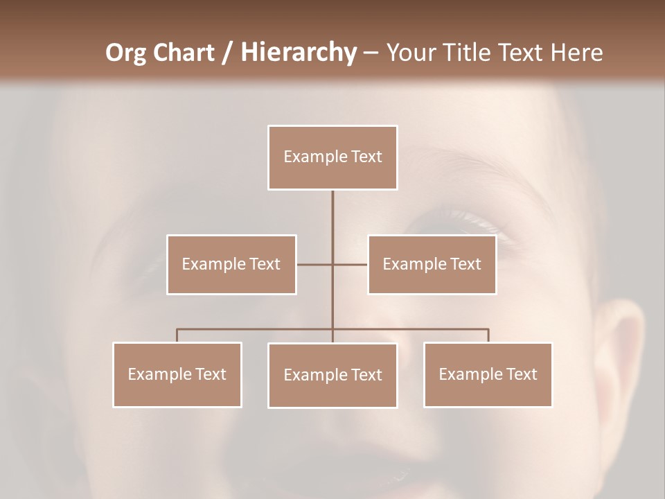 Face Positive Living PowerPoint Template