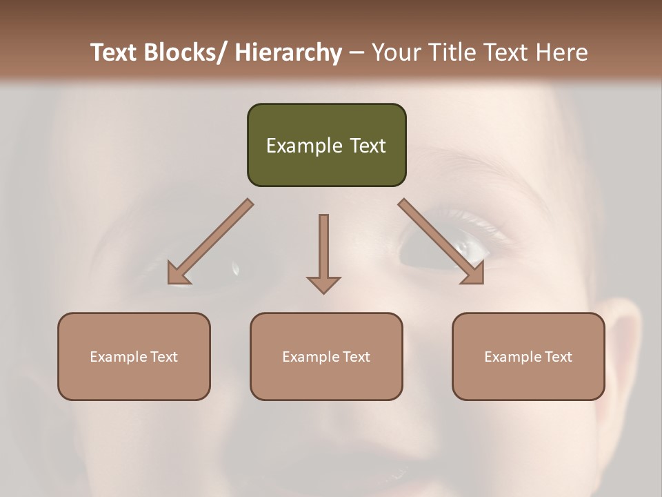 Face Positive Living PowerPoint Template