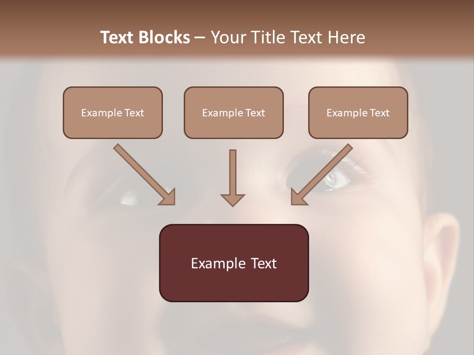 Face Positive Living PowerPoint Template