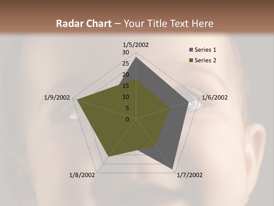 Face Positive Living PowerPoint Template