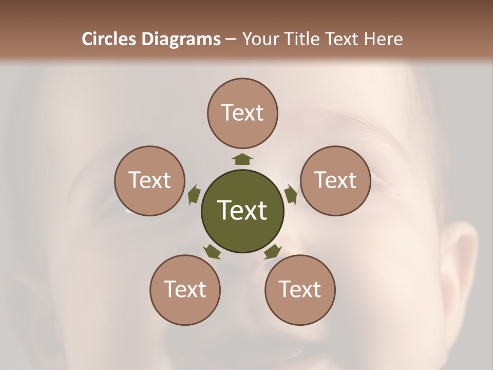 Face Positive Living PowerPoint Template