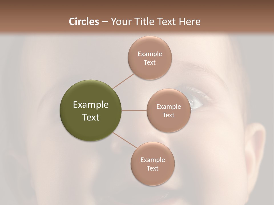 Face Positive Living PowerPoint Template