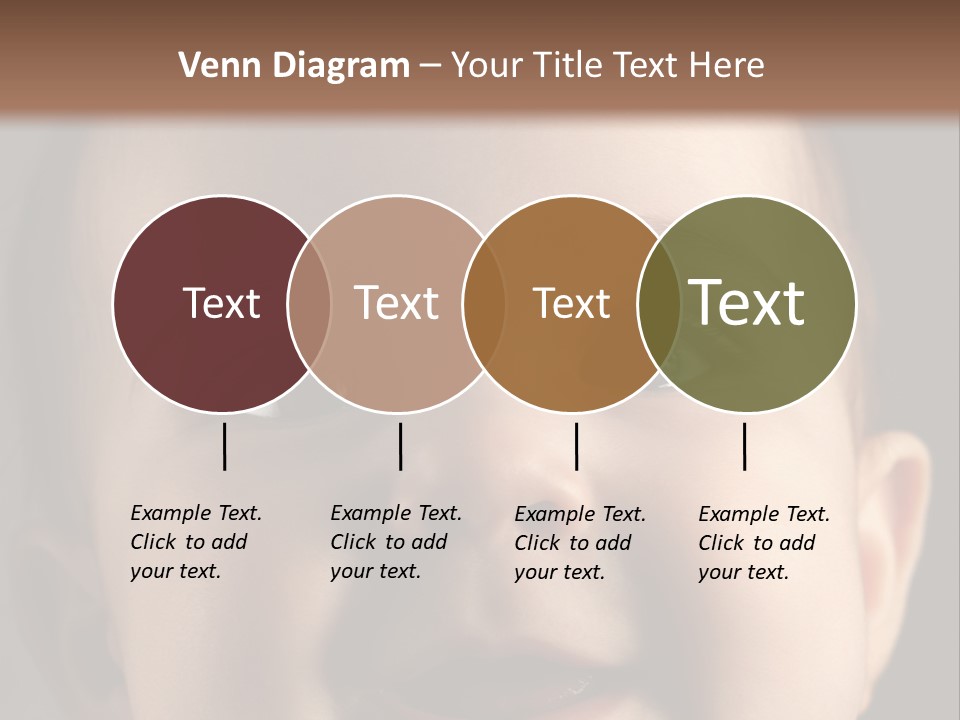 Face Positive Living PowerPoint Template