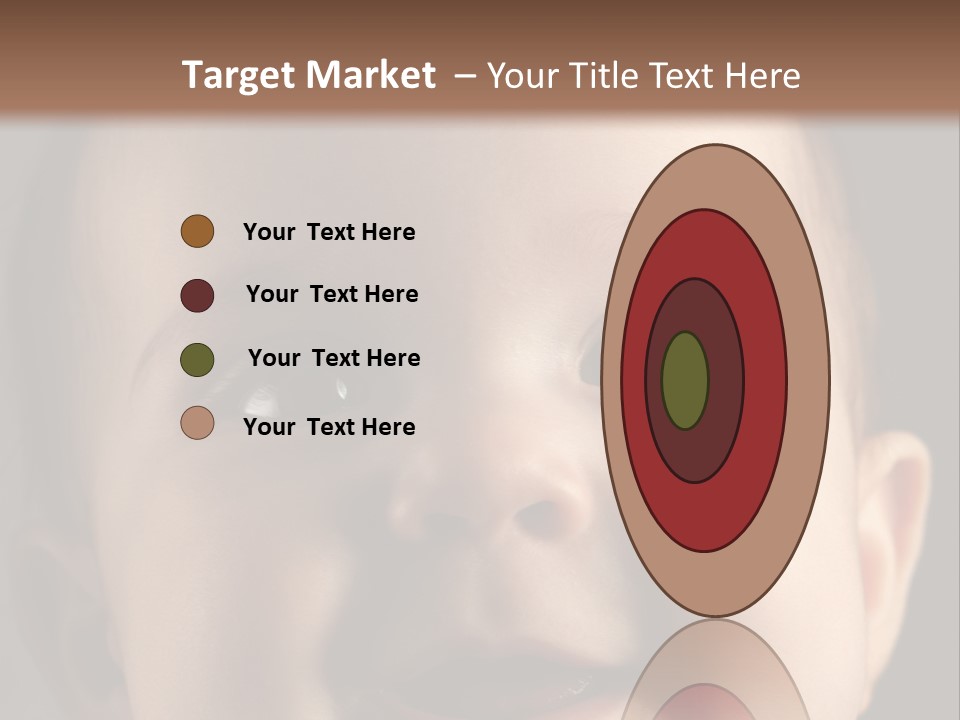 Face Positive Living PowerPoint Template