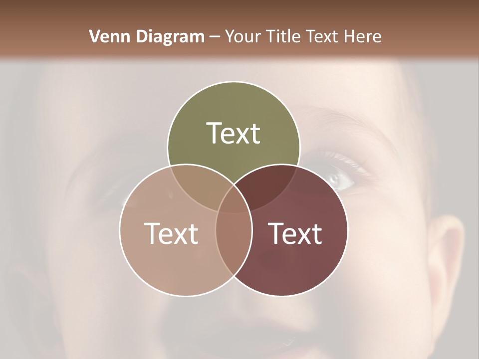 Face Positive Living PowerPoint Template