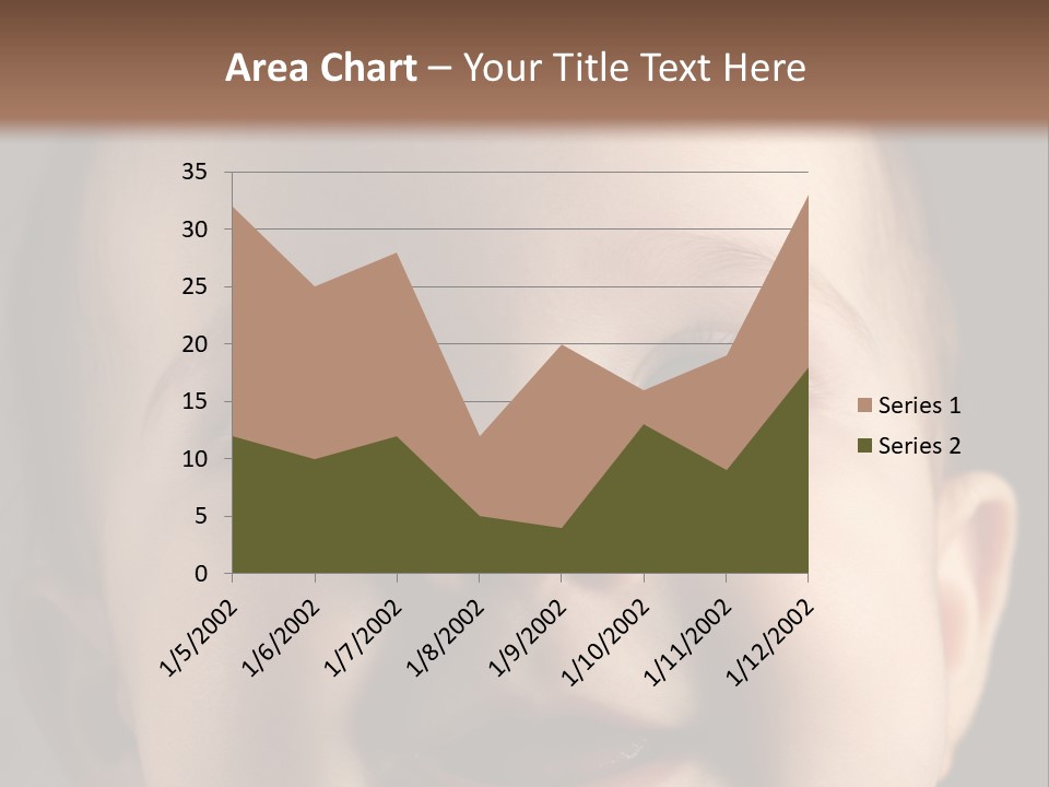 Face Positive Living PowerPoint Template
