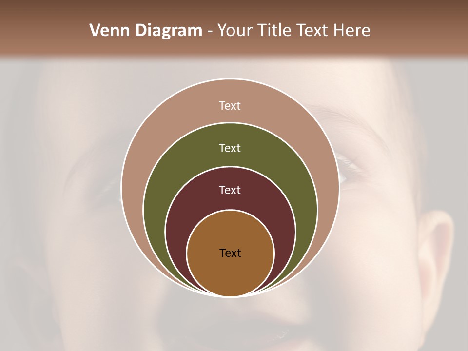 Face Positive Living PowerPoint Template