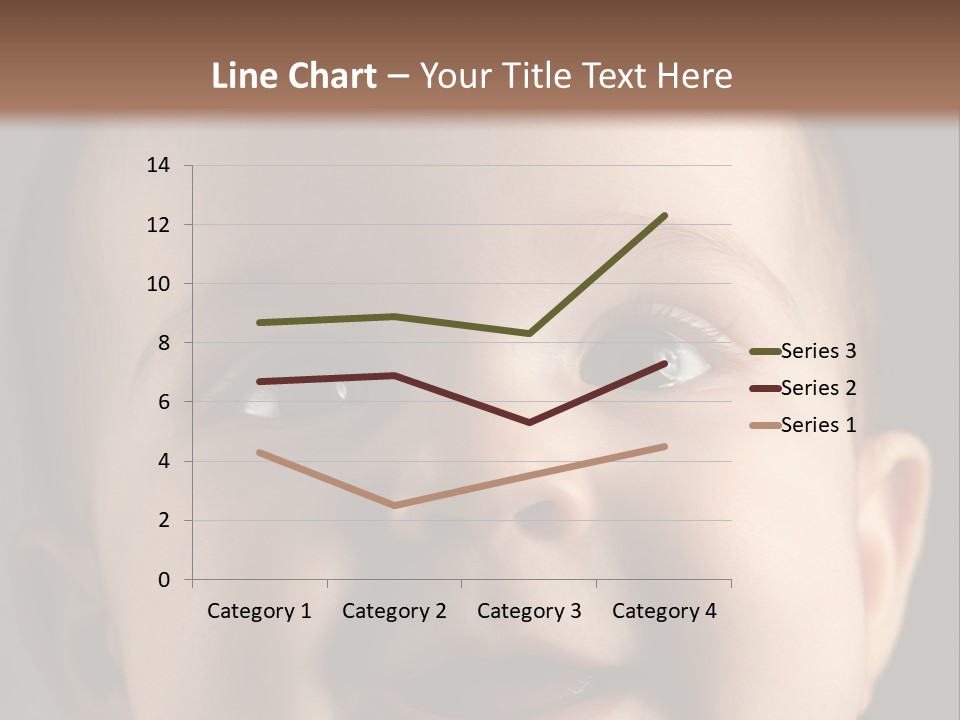 Face Positive Living PowerPoint Template
