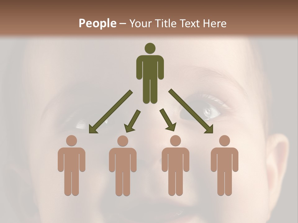 Face Positive Living PowerPoint Template