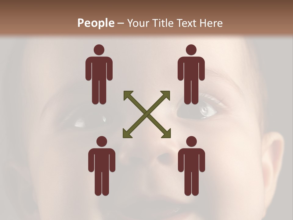 Face Positive Living PowerPoint Template