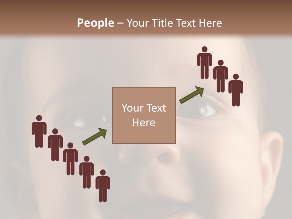 Face Positive Living PowerPoint Template