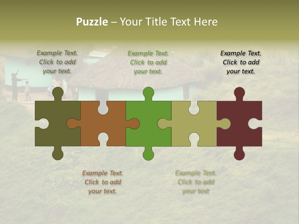 Tribe Tribal Shack PowerPoint Template