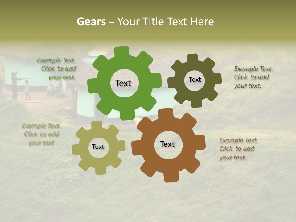 Tribe Tribal Shack PowerPoint Template