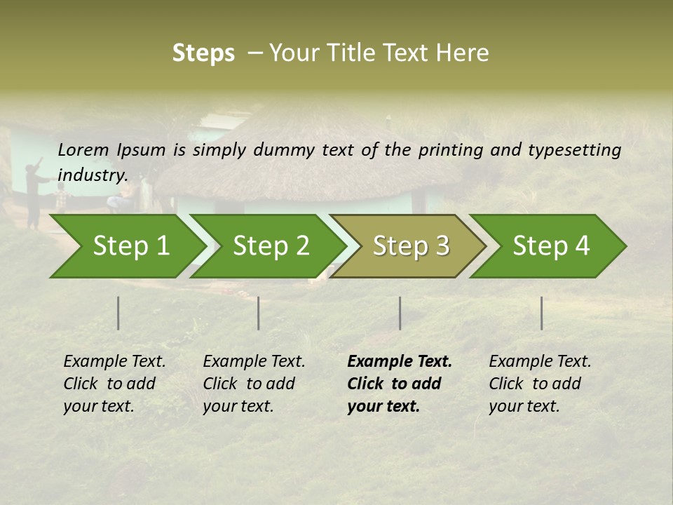 Tribe Tribal Shack PowerPoint Template