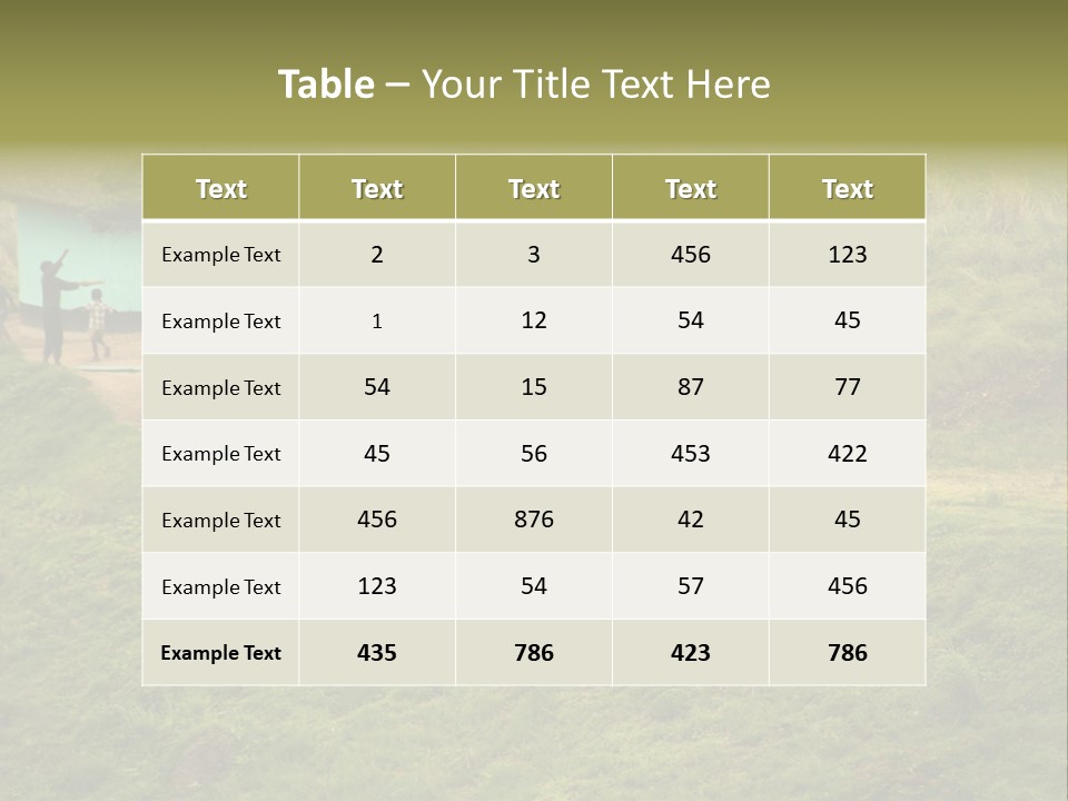 Tribe Tribal Shack PowerPoint Template
