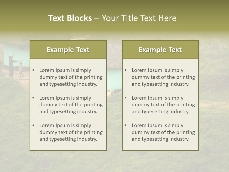 Tribe Tribal Shack PowerPoint Template