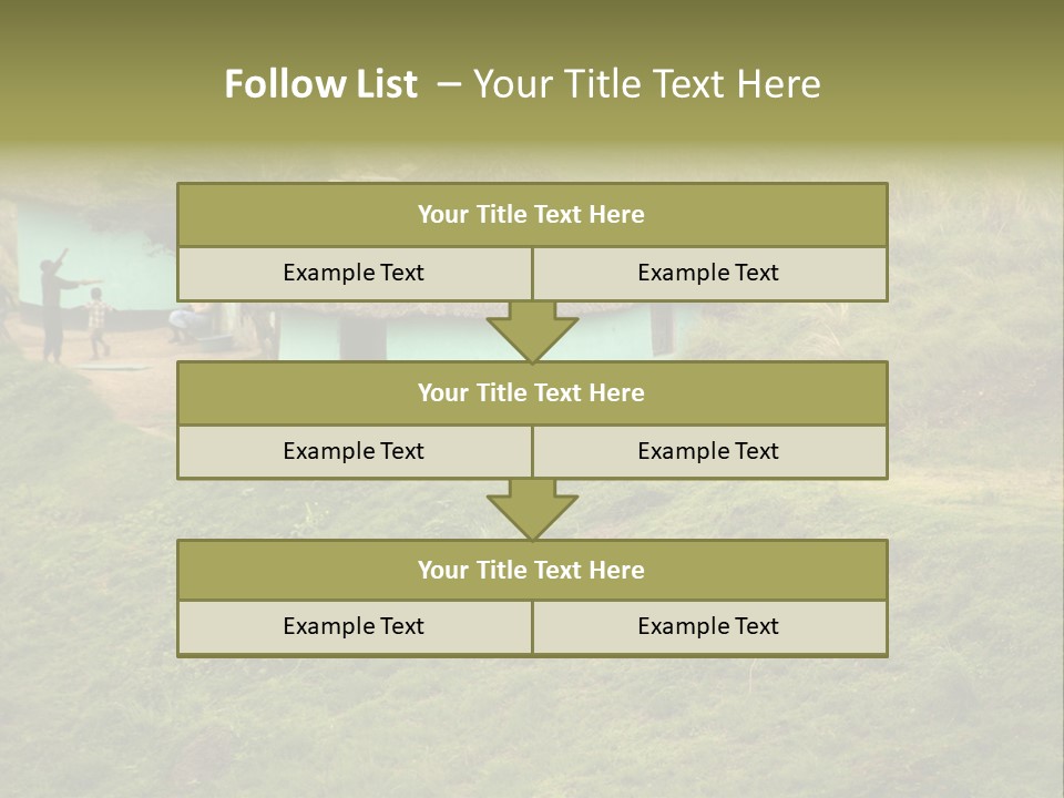 Tribe Tribal Shack PowerPoint Template