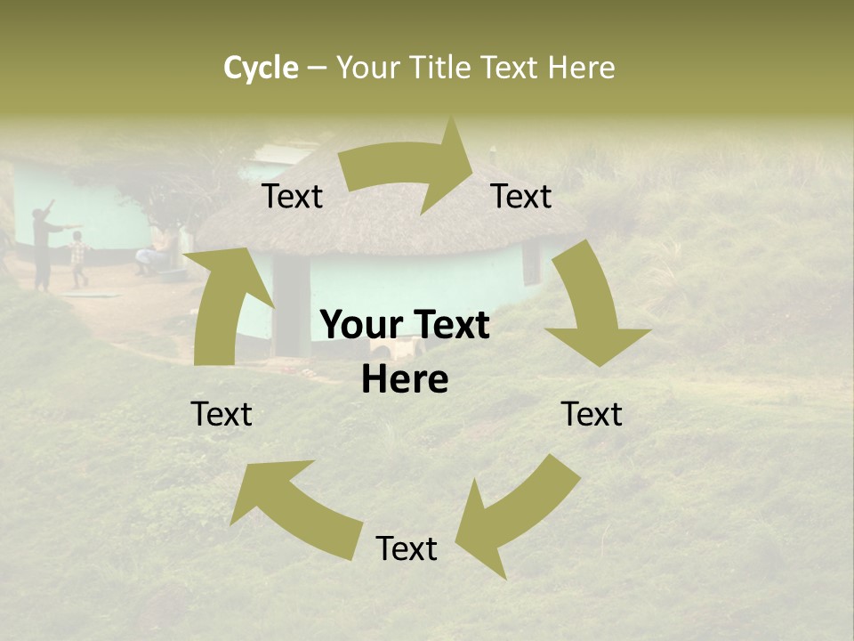 Tribe Tribal Shack PowerPoint Template