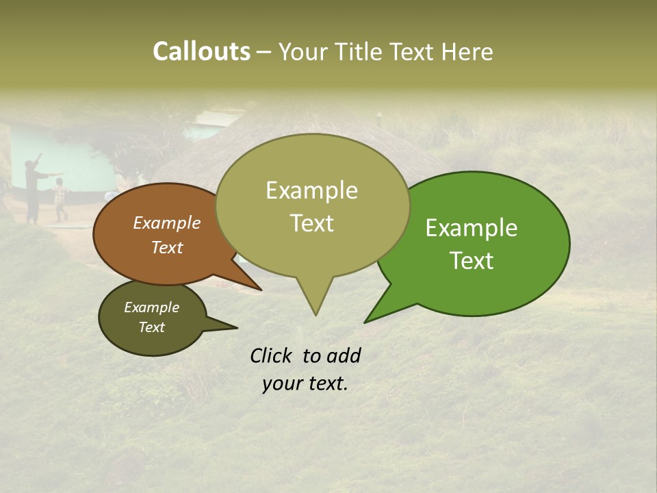 Tribe Tribal Shack PowerPoint Template