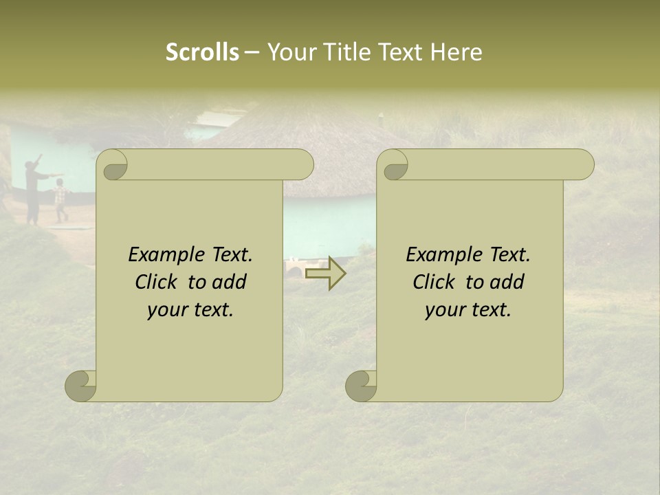 Tribe Tribal Shack PowerPoint Template