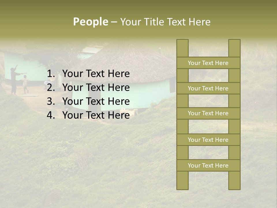 Tribe Tribal Shack PowerPoint Template