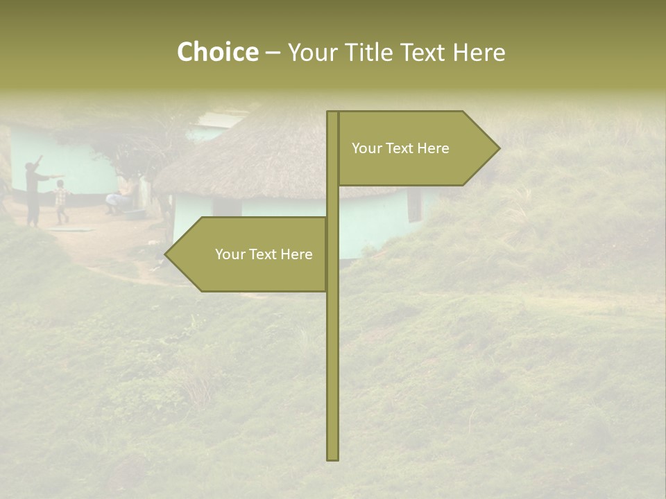 Tribe Tribal Shack PowerPoint Template