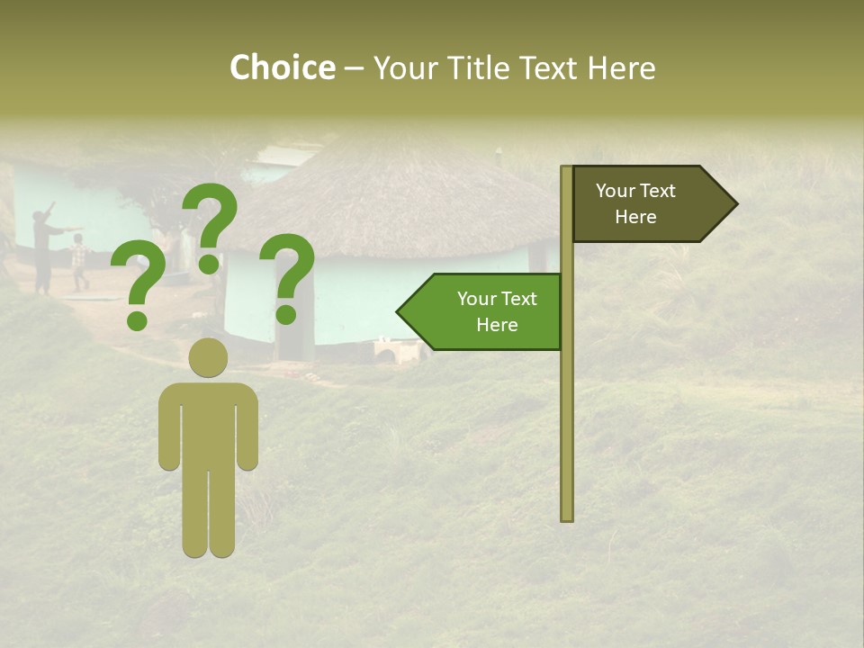 Tribe Tribal Shack PowerPoint Template