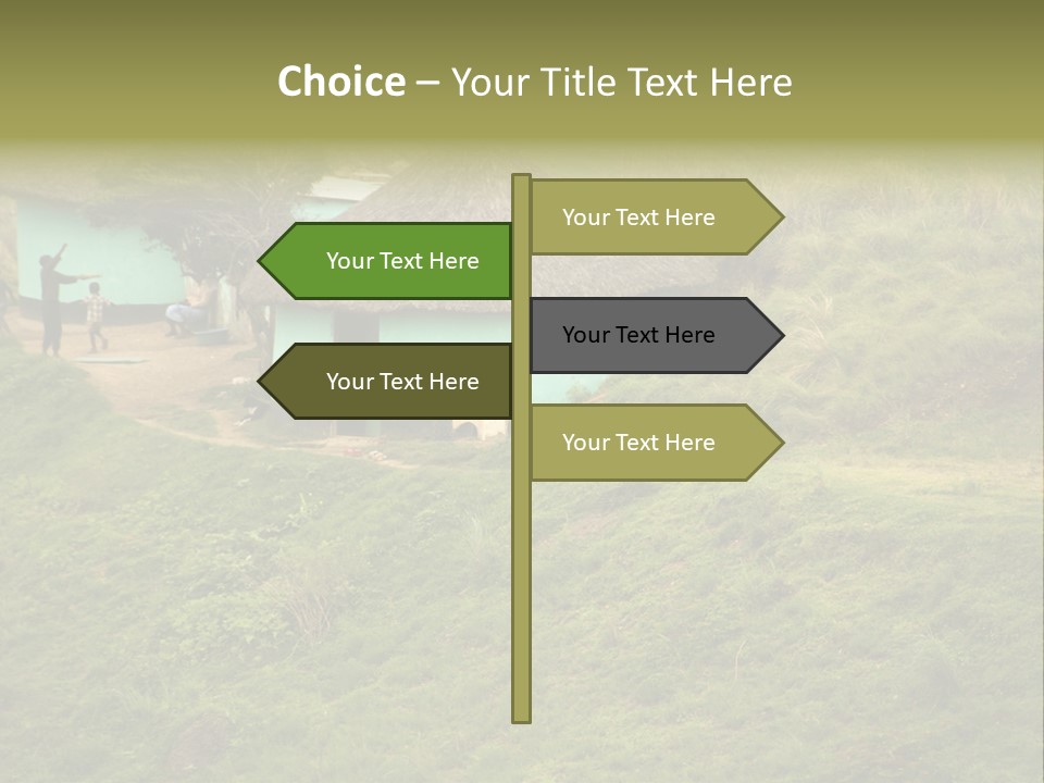 Tribe Tribal Shack PowerPoint Template