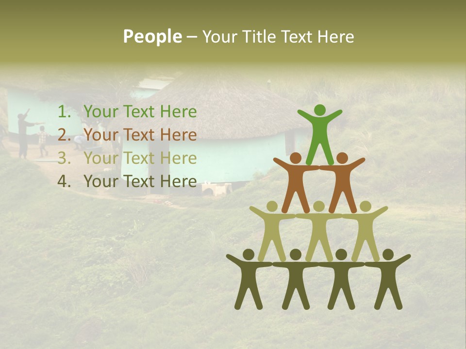 Tribe Tribal Shack PowerPoint Template