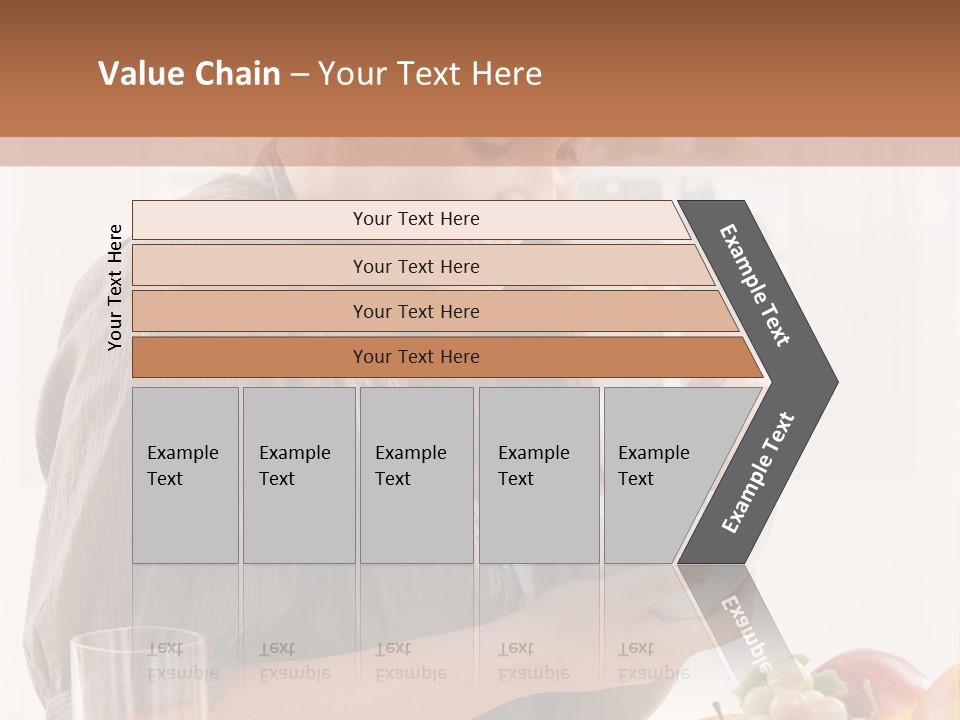 Organic Female Snack PowerPoint Template