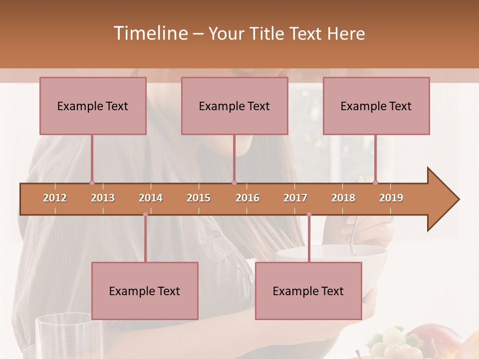 Organic Female Snack PowerPoint Template