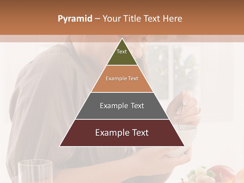 Organic Female Snack PowerPoint Template