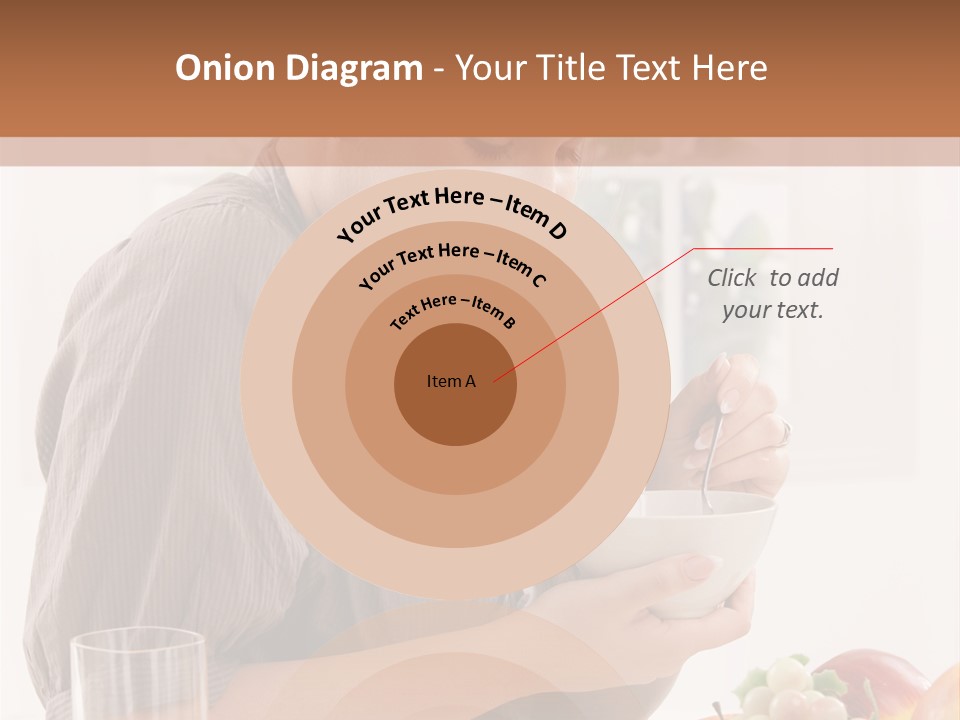 Organic Female Snack PowerPoint Template