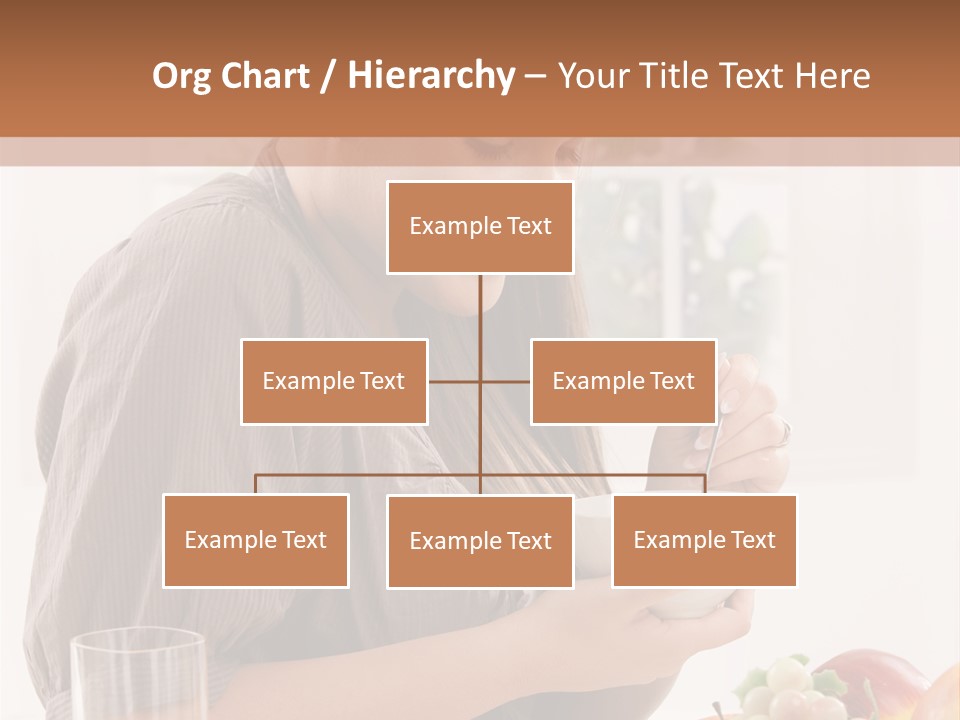 Organic Female Snack PowerPoint Template