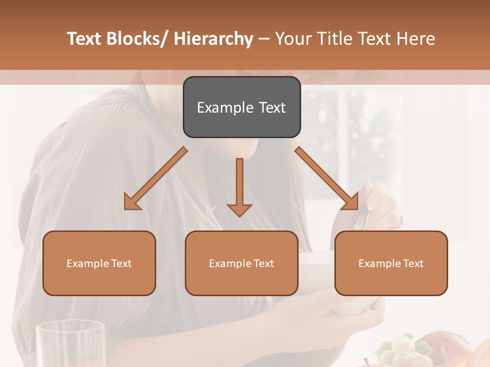 Organic Female Snack PowerPoint Template