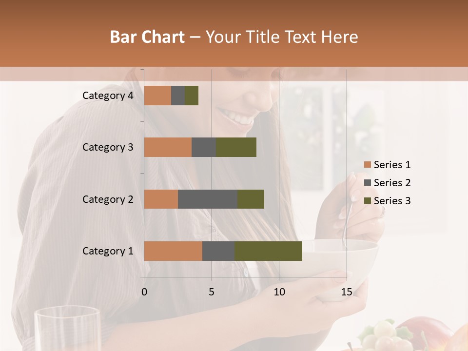 Organic Female Snack PowerPoint Template