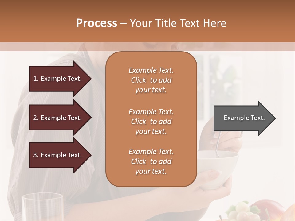 Organic Female Snack PowerPoint Template